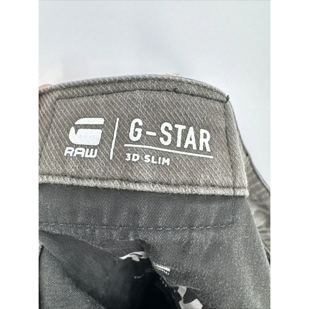 G-Star Relaxed Fit Men's Jeans in Charcoal Gray